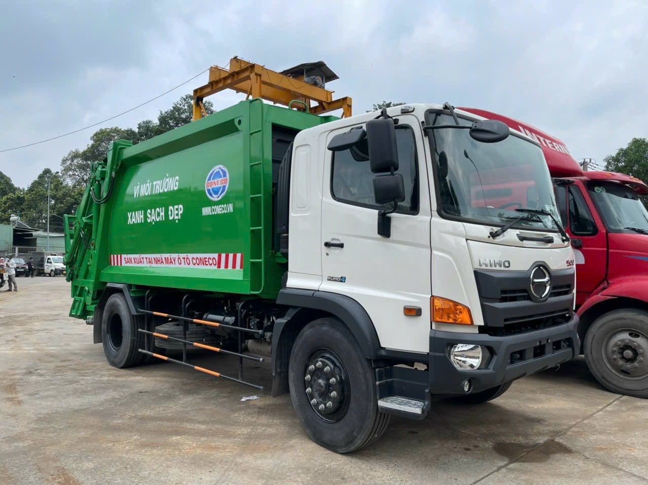 XE ÉP RÁC 14 KHỐI HINO FG8JJ7A
